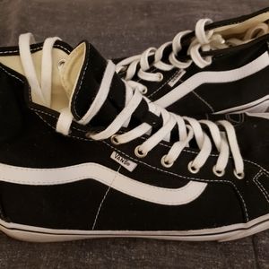 Vans black shoes